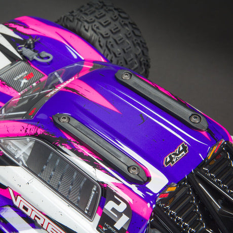 1/10 VORTEKS 4WD 3S BLX Stadium Truck RTR Purple - ARA4305V3T2