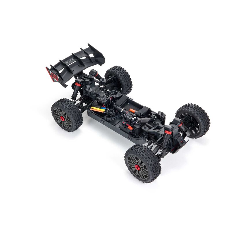 1/8 TYPHON 4WD V3 3S BLX Brushless Buggy RTR, Red - ARA4306V3