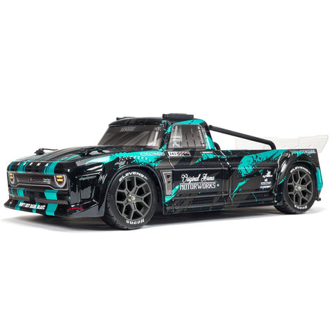1/8 Infraction 4X4 3S BLX 4WD All-Road Street Bash Resto-Mod Truck RTR Teal - ARA4315V3T2