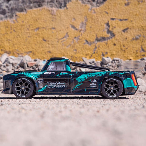 1/8 Infraction 4X4 3S BLX 4WD All-Road Street Bash Resto-Mod Truck RTR Teal - ARA4315V3T2