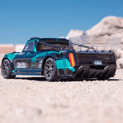1/8 Infraction 4X4 3S BLX 4WD All-Road Street Bash Resto-Mod Truck RTR Teal - ARA4315V3T2