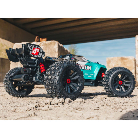 1/10 KRATON 4X4 4S V2 BLX Speed Monster Truck RTR  Teal - ARA4408V2T1