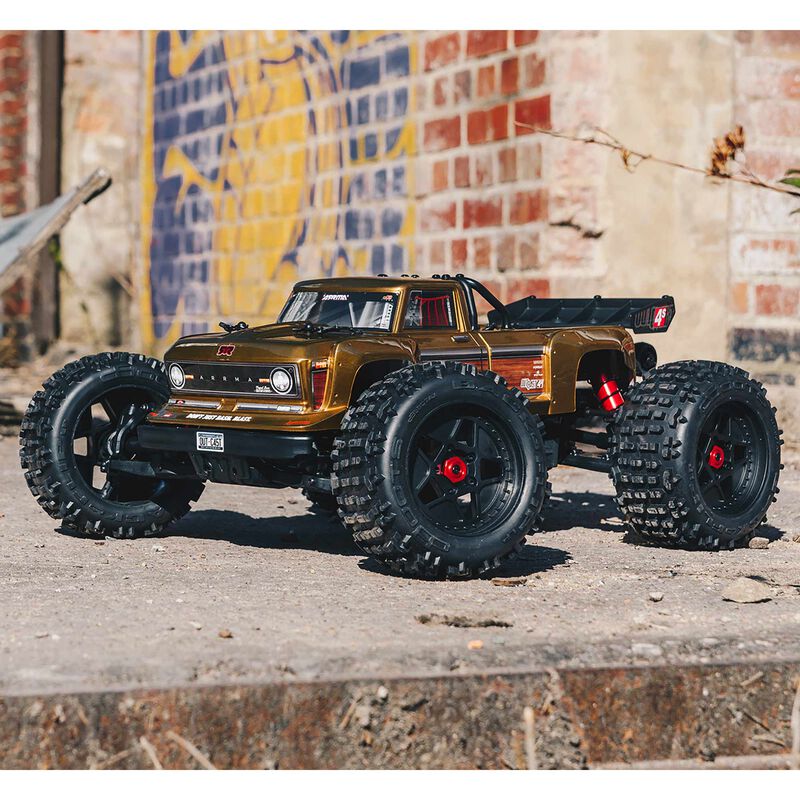 1/10 OUTCAST 4X4 4S V2 BLX Stunt Truck RTR, Bronze - ARA4410V2T1