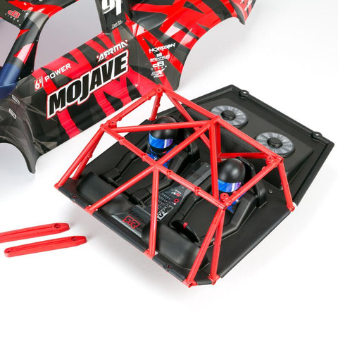 1/7 MOJAVE 6S V2 4WD BLX Desert Truck with Spektrum Firma RTR Red/Black - ARA7604V2T2