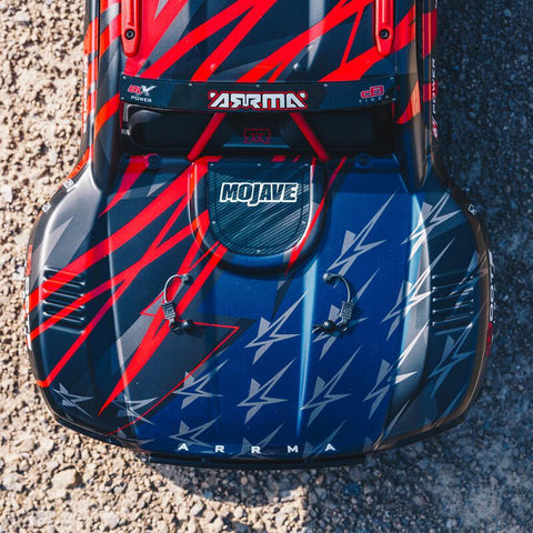 1/7 MOJAVE 6S V2 4WD BLX Desert Truck with Spektrum Firma RTR Red/Black - ARA7604V2T2