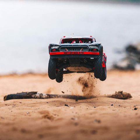 1/7 MOJAVE 6S V2 4WD BLX Desert Truck with Spektrum Firma RTR Red/Black - ARA7604V2T2