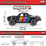 ARA7604V3T1 1/7 ARRMA MOJAVE 6S