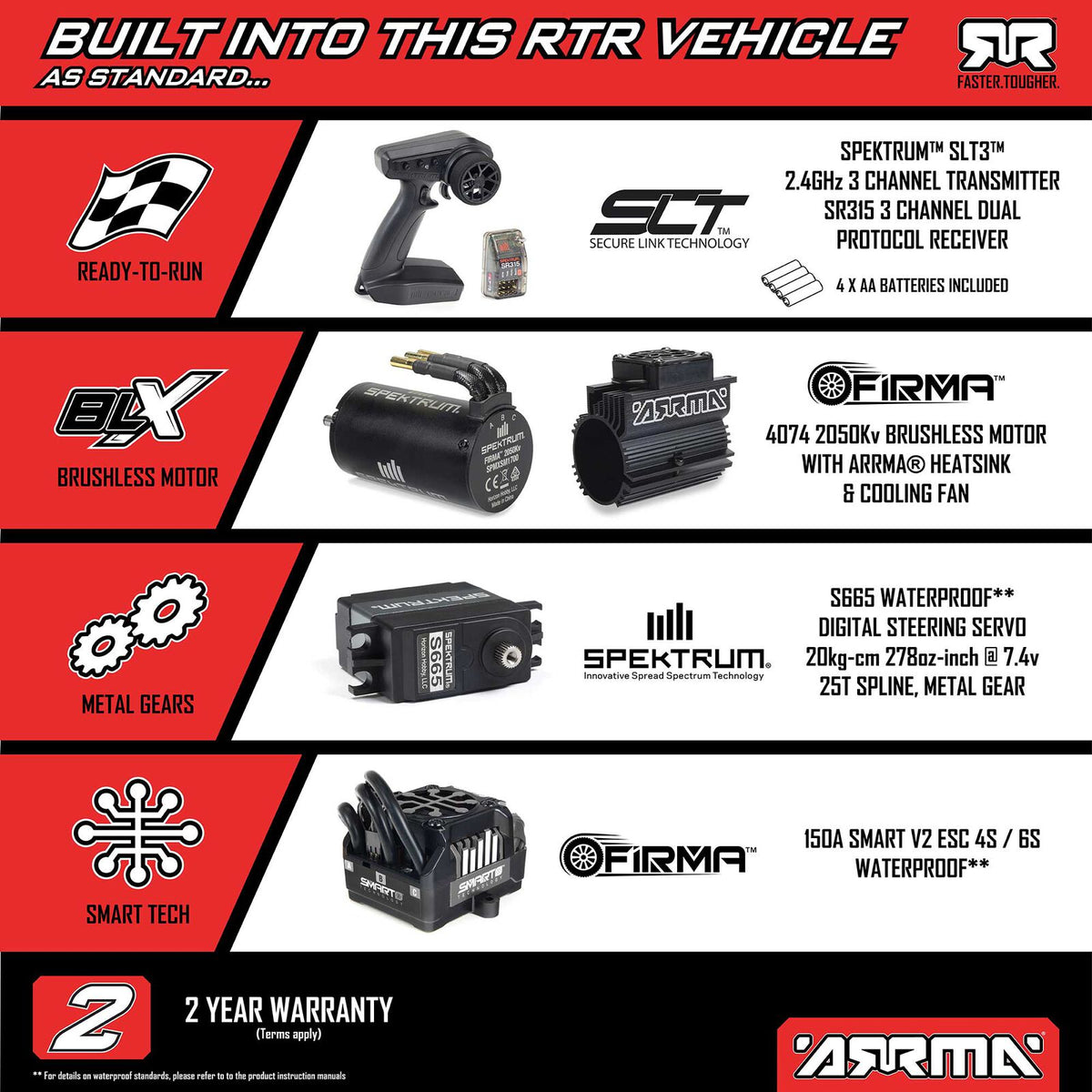ARA7604V3T1 1/7 ARRMA MOJAVE 6S