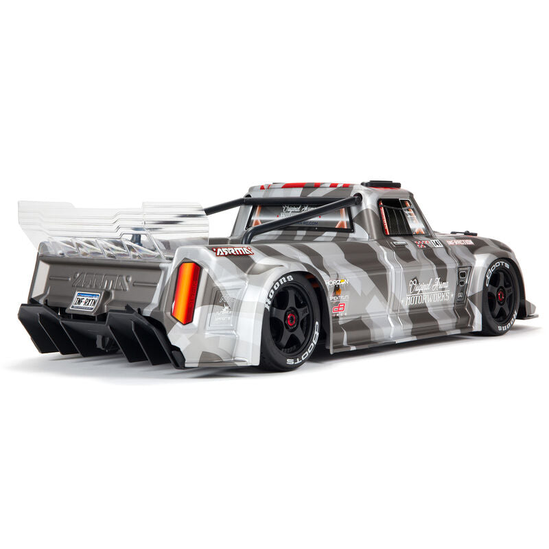 1/7 Infraction 6S BLX V2 All-Road Truck RTR, Silver - ARA7615V2T2