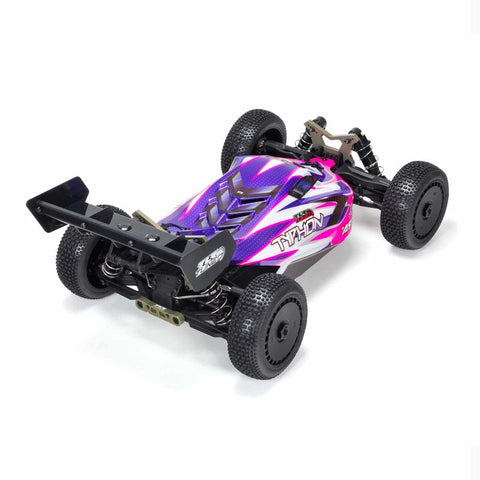1/8 TLR Tuned TYPHON 4X4 Roller Buggy -  Pink/Purple - ARA8306