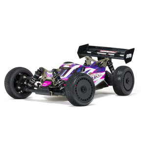 1/8 TLR Tuned TYPHON 4X4 Roller Buggy -  Pink/Purple - ARA8306 - ARA8306