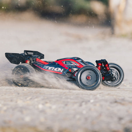 1/8 Typhon 6S V5 4WD BLX Buggy with Spektrum Firma RTR, Black - ARA8606V5 - ARA8606V5