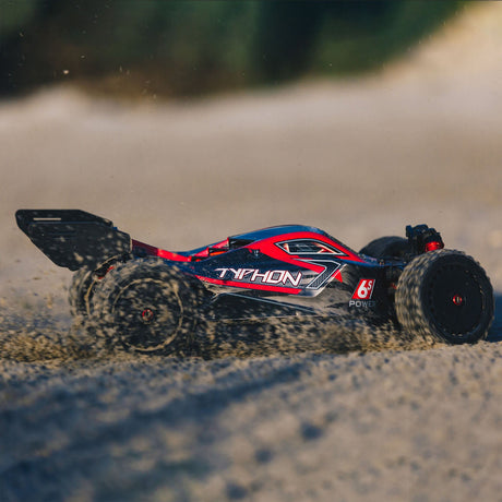 1/8 Typhon 6S V5 4WD BLX Buggy with Spektrum Firma RTR, Black - ARA8606V5 - ARA8606V5