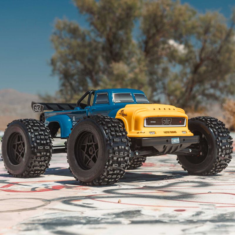 1/8 NOTORIOUS 6S 4X4 RTR Brushless Stunt Truck, Blue