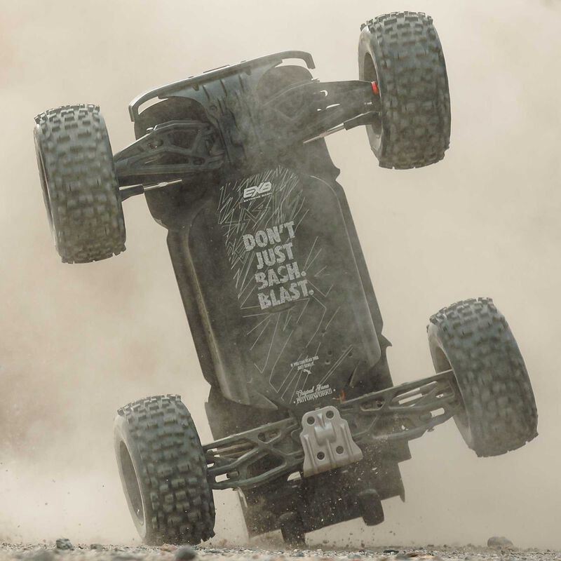 1/8 NOTORIOUS 6S 4X4 RTR Brushless Stunt Truck, Blue