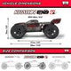 ARA8708V6T1 1/8 ARRMA KRATON EXB 6S