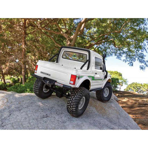 1/10 Enduro Bushido Brushed Trail Truck RTR, White - ASC40118