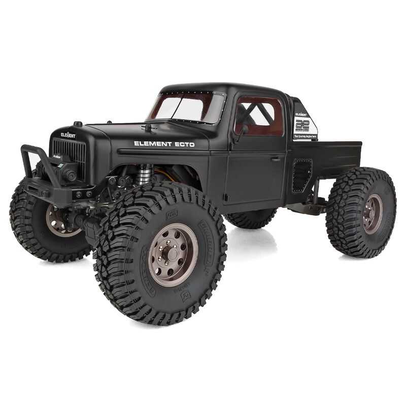 1/10 Enduro Ecto 4x4 Trail Truck RTR, Black - ASC40122