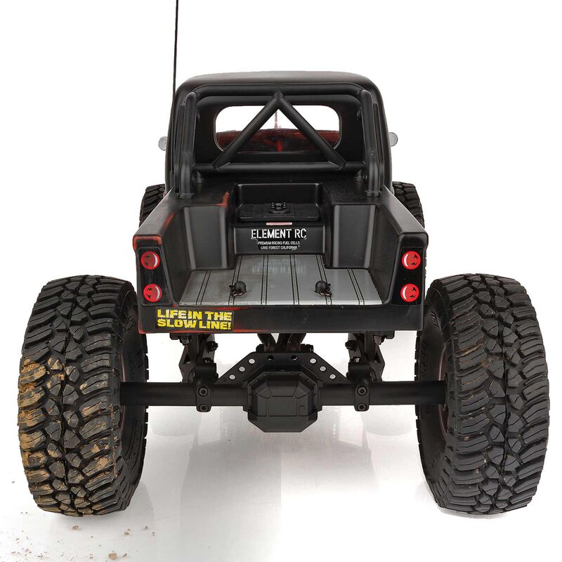 1/10 Enduro Ecto 4x4 Trail Truck RTR, Black - ASC40122