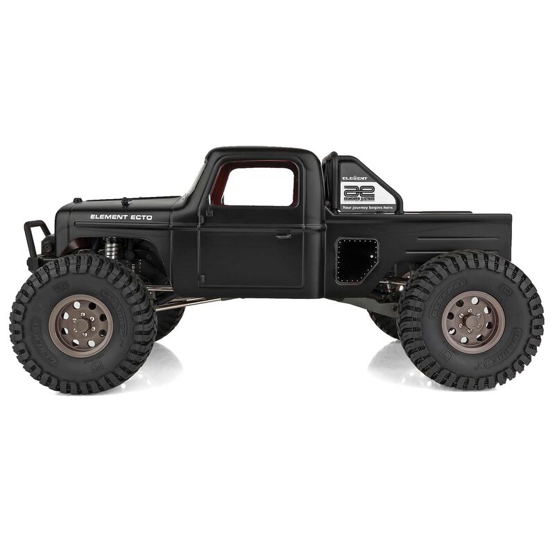1/10 Enduro Ecto 4x4 Trail Truck RTR, Black - ASC40122