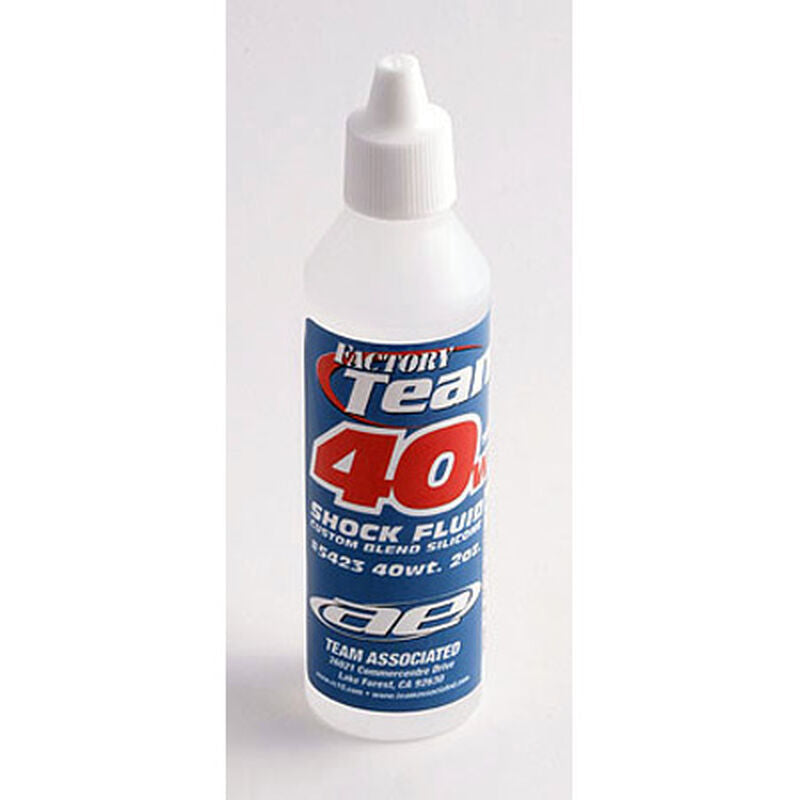 Factory Team Silicone Shock Fluid, 40Wt (500 cSt) 2oz - ASC5423