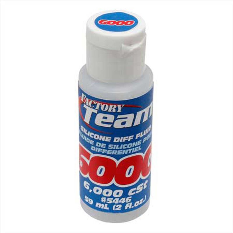 Factory Team Silicone Diff Fluid, 6000 cSt 2oz - ASC5446