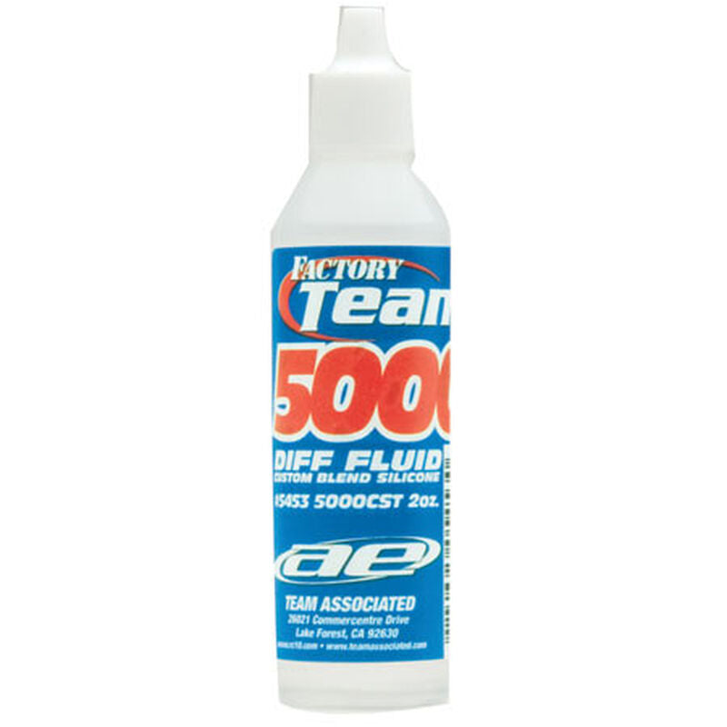 Factory Team Silicone Diff Fluid, 5000 cSt 2oz - ASC5453
