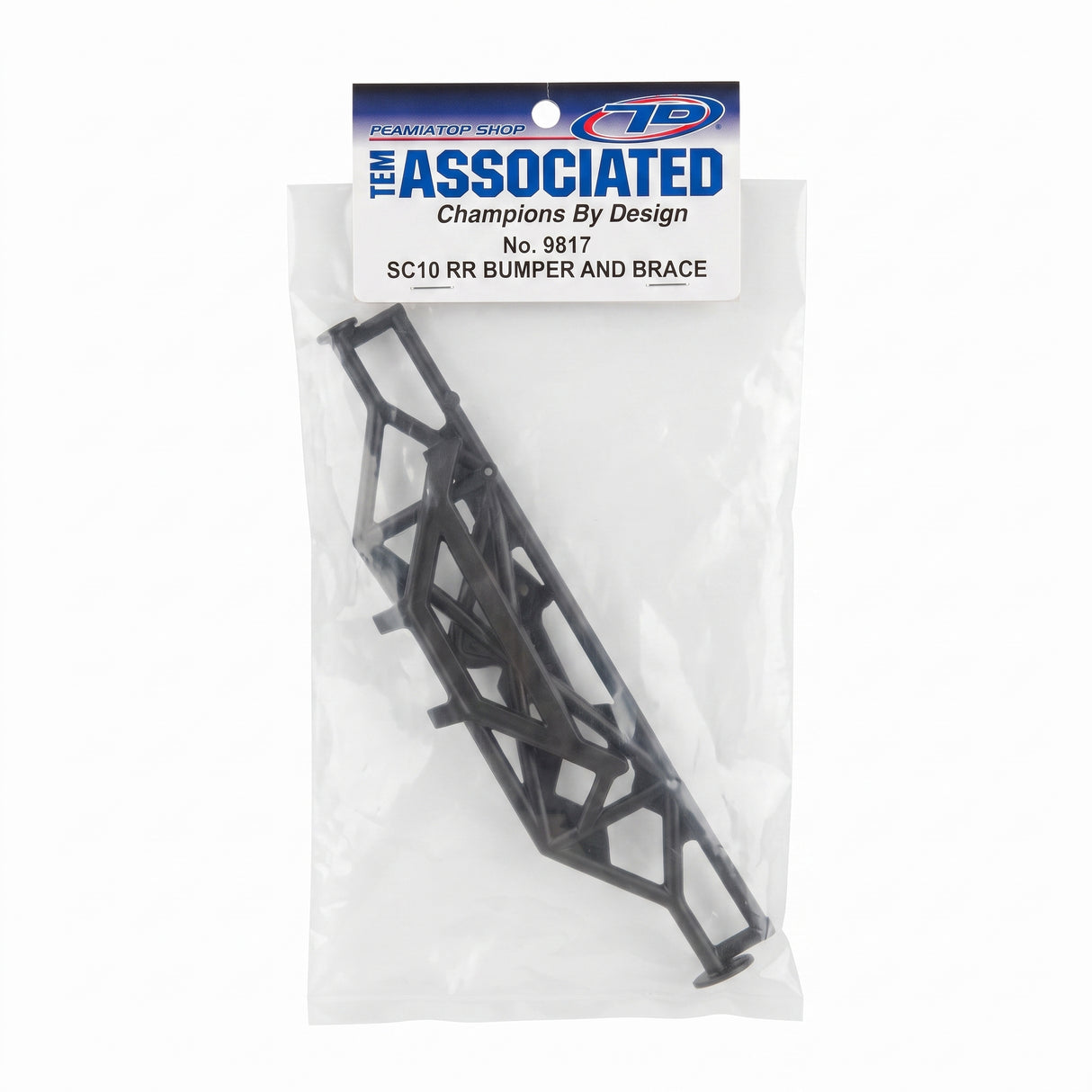 ASC9817 SC10 RR BUMPER AND BRACE