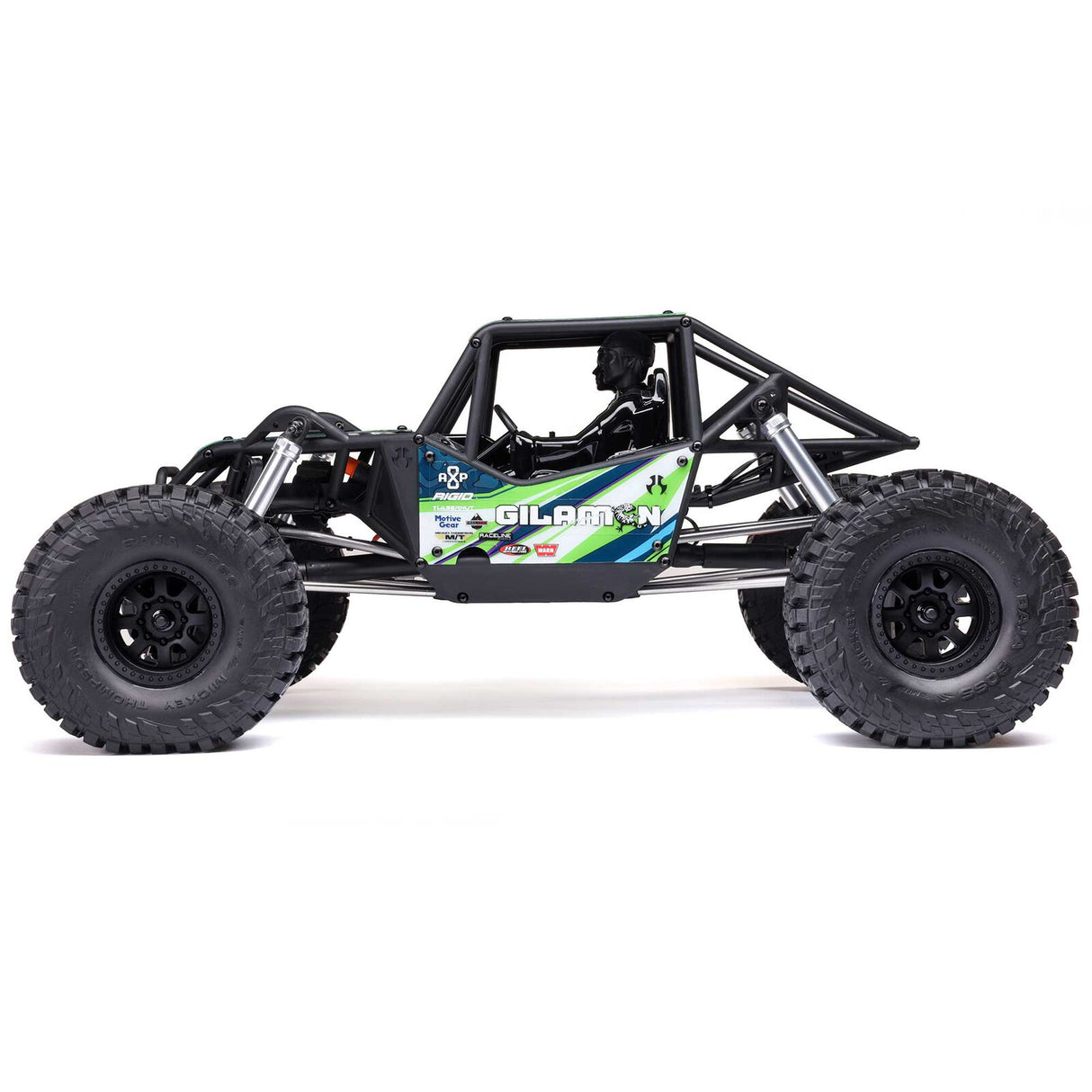 AXI-1207T1 1/8 AXP8 Gilamon 2.2 4X4 RTR Brushed Trail Buggy, Green
