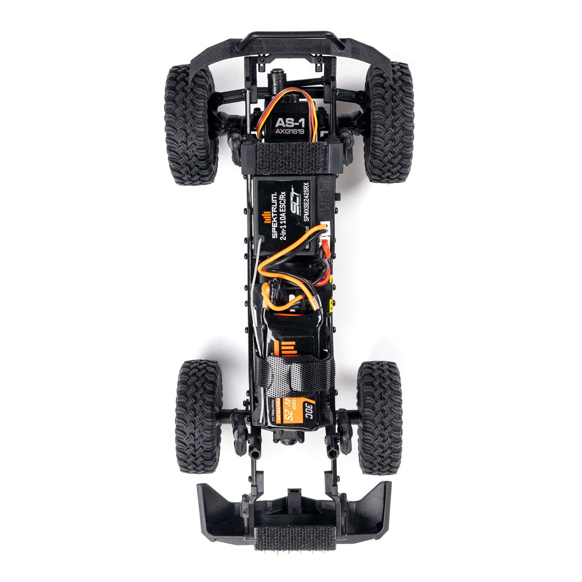AXI-1219 1/24 SCX24 Base Camp 4WD Rock Crawler Brushed RTR with Battery & Charger
