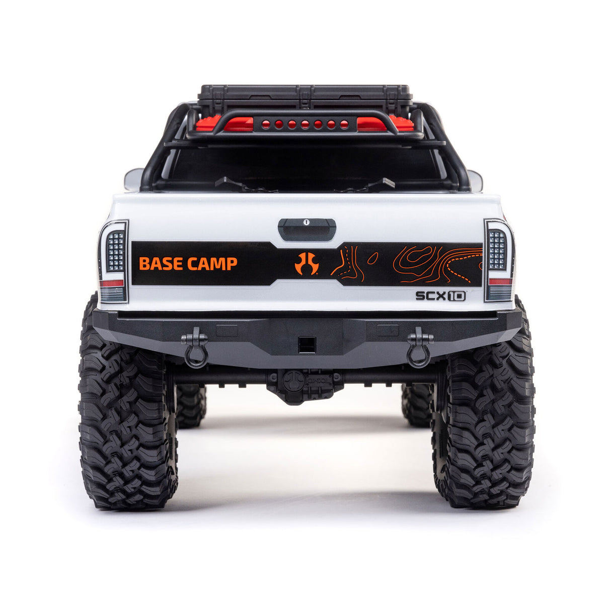 AXI-1375T1 1/10 SCX10 III Base Camp 4X4 RTR Brushed Rock Crawler, White