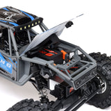 AXI-1750T1 1/18 UTB18 Capra 4WS 4X4 RTR Brushed Rock Crawler (Battery & Charger Included), Blue