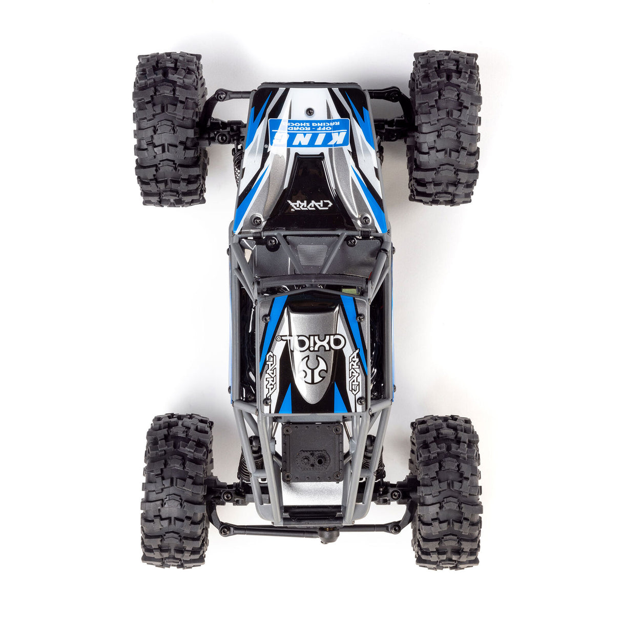AXI-1750T1 1/18 UTB18 Capra 4WS 4X4 RTR Brushed Rock Crawler (Battery & Charger Included), Blue