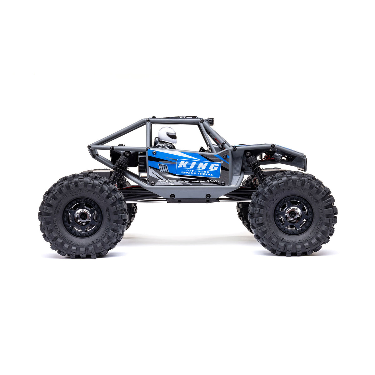 AXI-1750T1 1/18 UTB18 Capra 4WS 4X4 RTR Brushed Rock Crawler (Battery & Charger Included), Blue