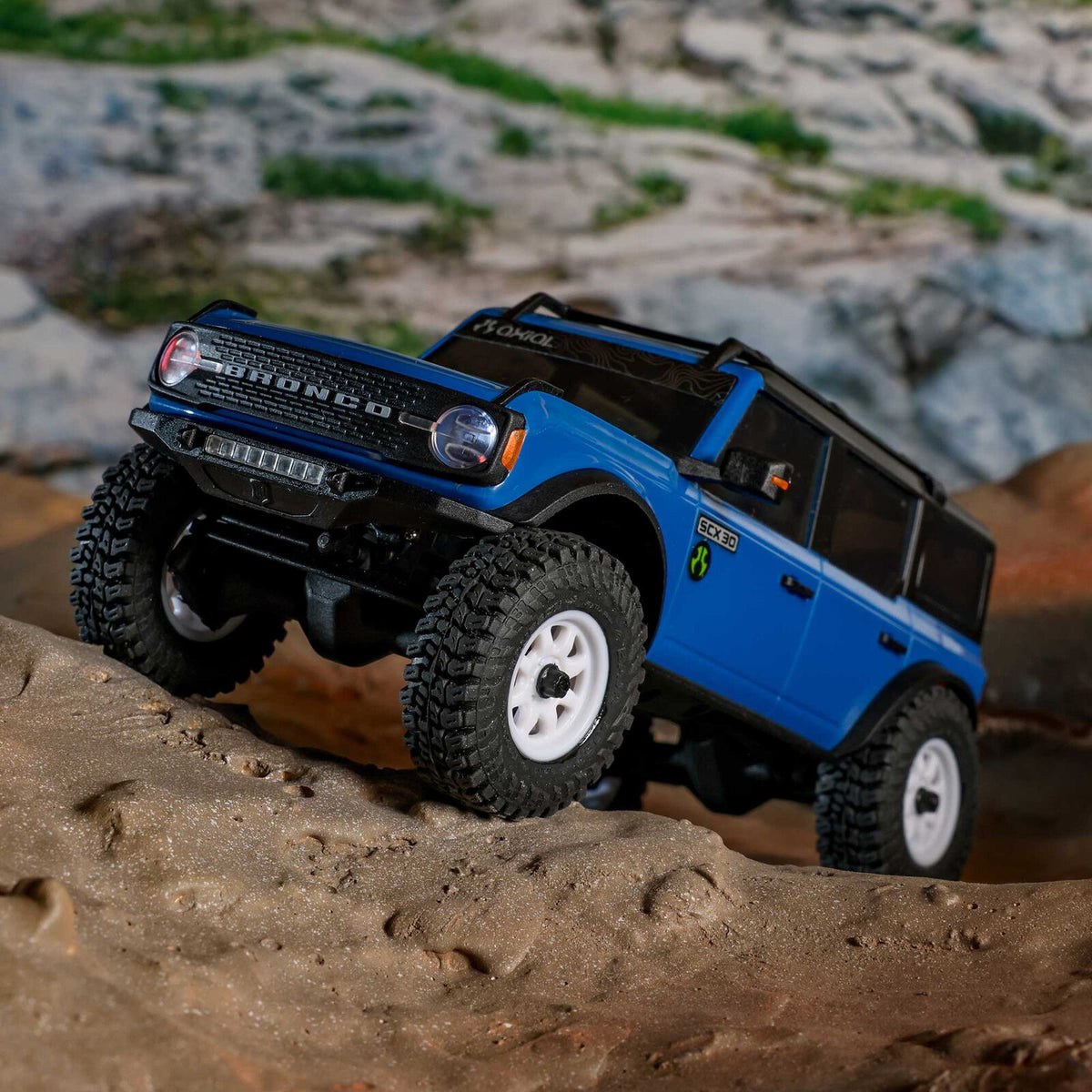 AXI-2048T1 1/30 SCX30 Ford Bronco (Battery & Charger Included)
