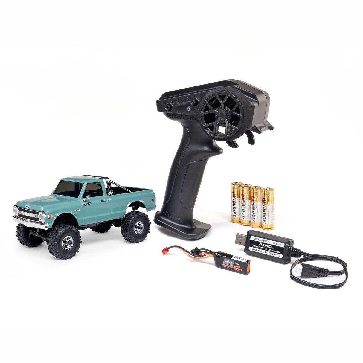 AXI-2260T1 1/30 SCX30 Chevrolet K10 (Battery & Charger Included)