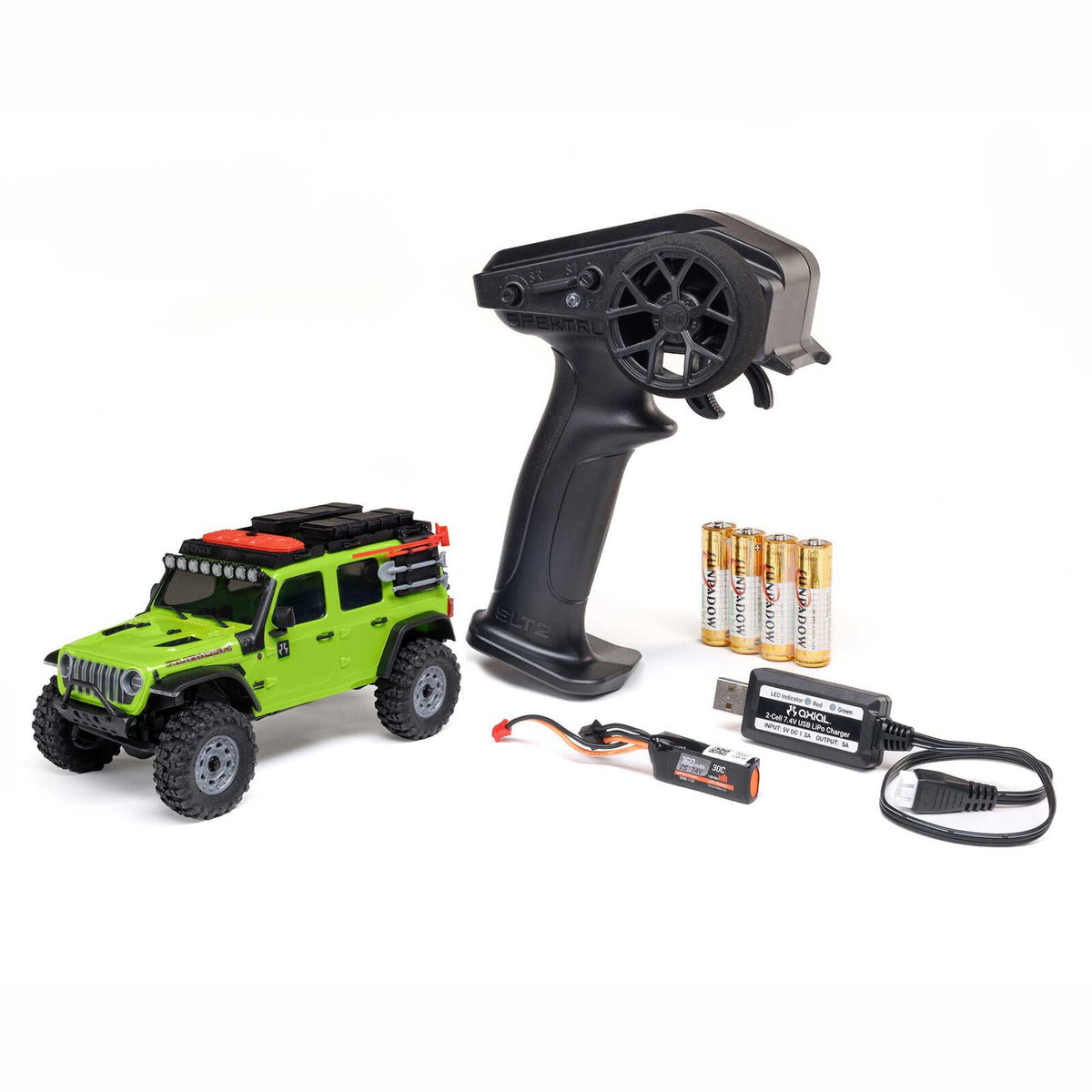 AXI-2261T1 1/30 SCX30 Jeep Wrangler (Battery & Charger Included)