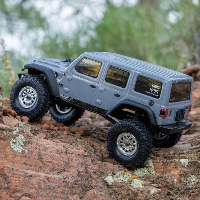 Axial 1/24 SCX24 2019 Jeep Wrangler JLU CRC 4X4 RTR Brushed Rock