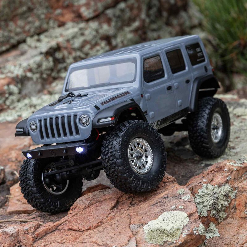 Axial 1/24 SCX24 2019 Jeep Wrangler JLU CRC 4X4 RTR Brushed Rock