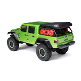 AXI00005V2T3 1/24 SCX24 Jeep JT Gladiator 4X4 RTR Brushed Rock Crawler (Battery & Charger Included), Green