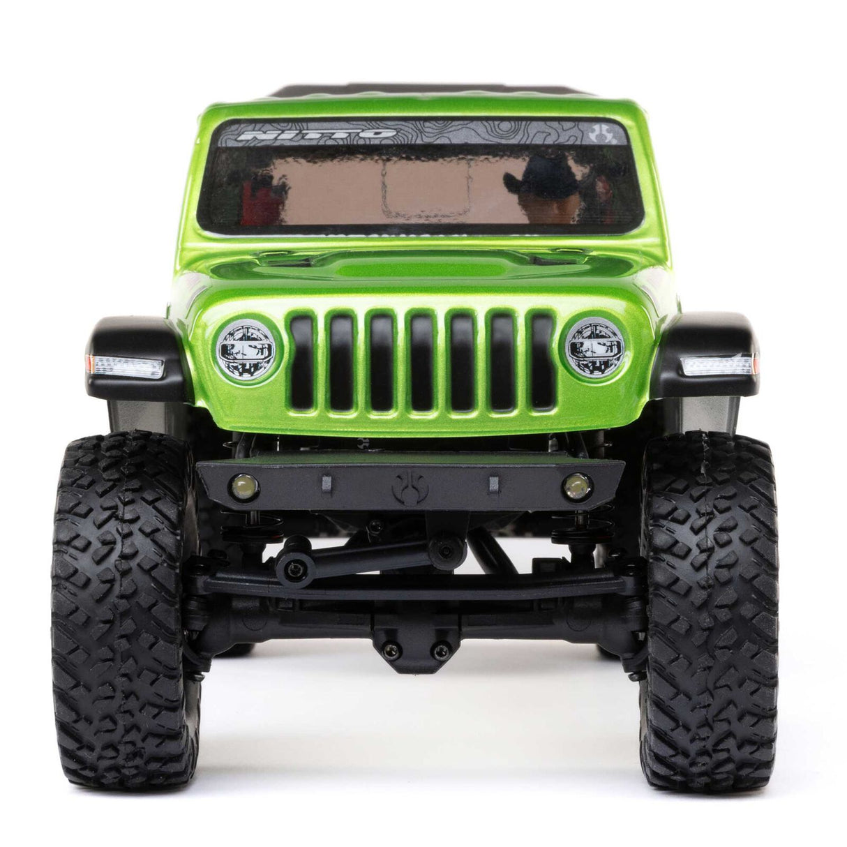 AXI00005V2T3 1/24 SCX24 Jeep JT Gladiator 4X4 RTR Brushed Rock Crawler (Battery & Charger Included), Green