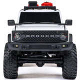 AXI00006V2T4 1/24 SCX24 Ford Bronco 4X4 RTR Brushed Rock Crawler (Battery & Charger Included), White