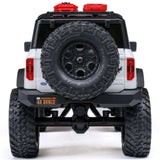 AXI00006V2T4 1/24 SCX24 Ford Bronco 4X4 RTR Brushed Rock Crawler (Battery & Charger Included), White