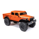 AXI00007T1 1/24 SCX24 Dodge Power Wagon 4X4 RTR Brushed Rock Crawler (Battery & Charger Included), Orange