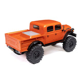 AXI00007T1 1/24 SCX24 Dodge Power Wagon 4X4 RTR Brushed Rock Crawler (Battery & Charger Included), Orange