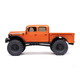 AXI00007T1 1/24 SCX24 Dodge Power Wagon 4X4 RTR Brushed Rock Crawler (Battery & Charger Included), Orange