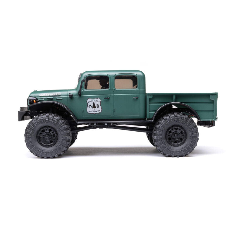 Axial 1/24 SCX24 Dodge Power Wagon 4X4 RTR Brushed Rock Crawler
