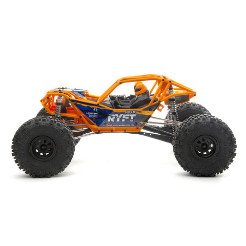 1/10 RBX10 Ryft 4WD Brushless Rock Bouncer RTR, Orange - AXI03005T1