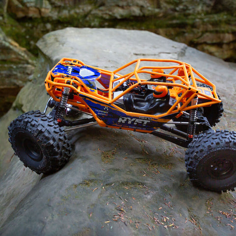 1/10 RBX10 Ryft 4WD Brushless Rock Bouncer RTR, Orange - AXI03005T1