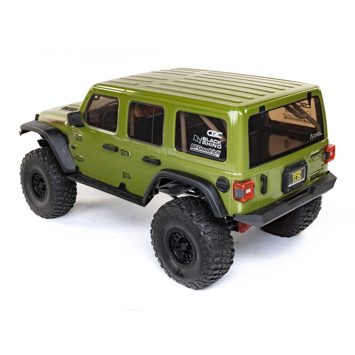 AXI05000T1 1/6 SCX6 Jeep JLU Wrangler 4X4 RTR Brushless Rock Crawler, Green